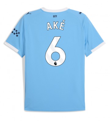 Manchester City Nathan Ake #6 Hemmatröja 2025-26 Kortärmad Manchester City Nathan Ake #6 Hemmatröja 2025-26 Kortärmad